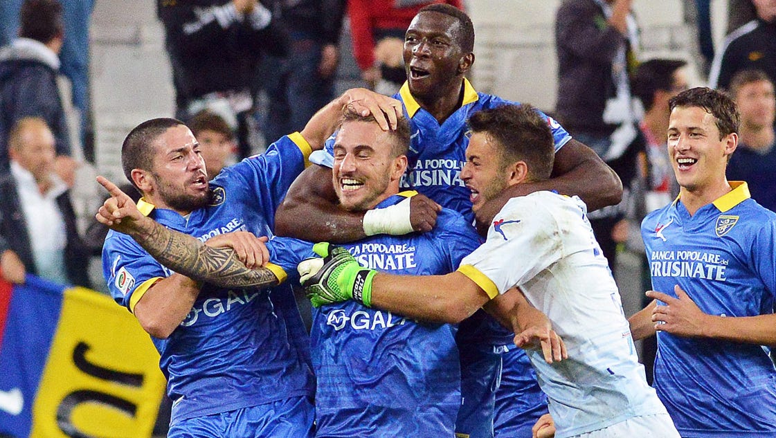 Stunner: Frosinone earns 1st ever Serie A point at Juventus
